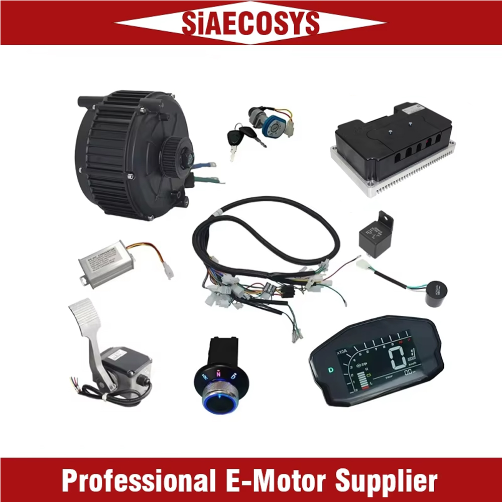 Mid Drive Motor Kit 72V 5000W - Комплект высокоскоростного центрального двигателя 5000 Вт,